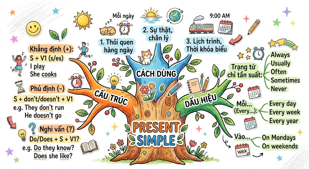 mindmap-thi-hien-tai-don