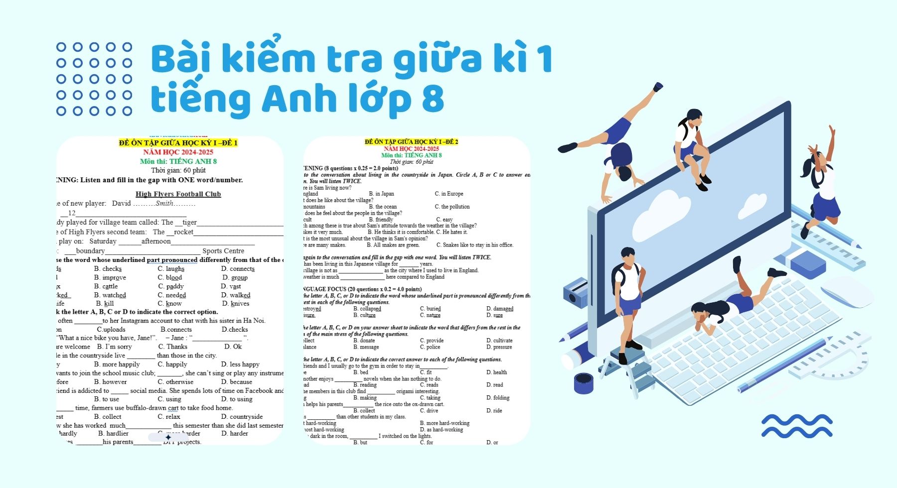 tai-bai-kiem-tra-tieng-anh-lop-8-giua-ki-1